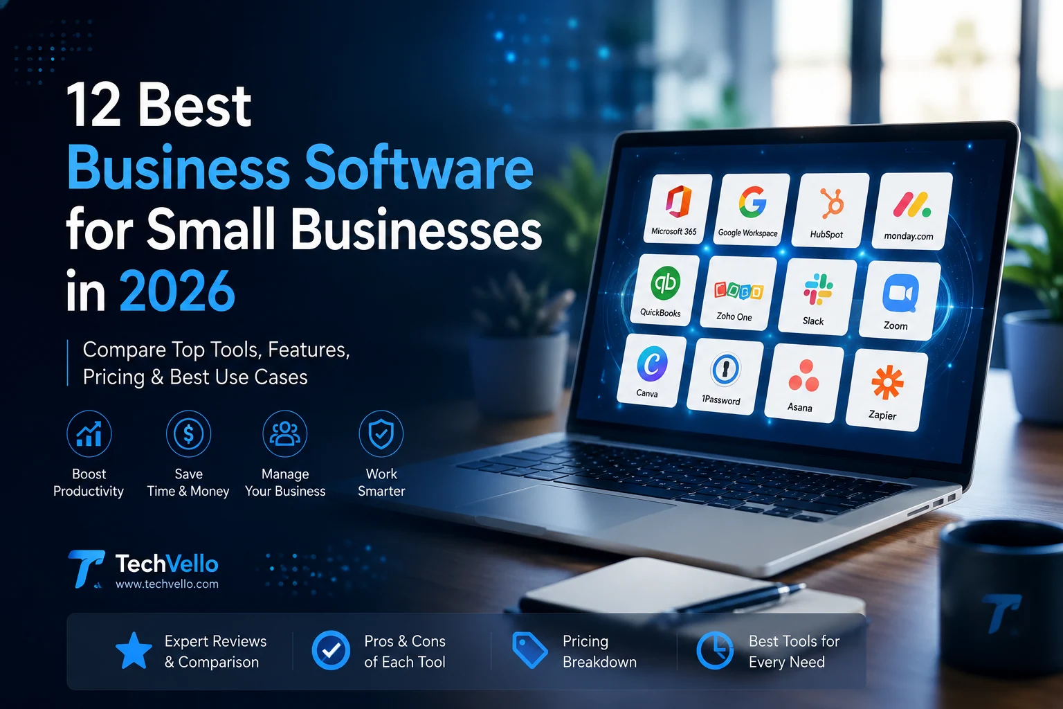 12 Best Business Software for Small Businesses in 2026