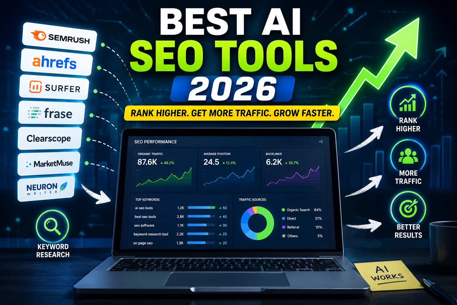 Best AI SEO Tools in 2026