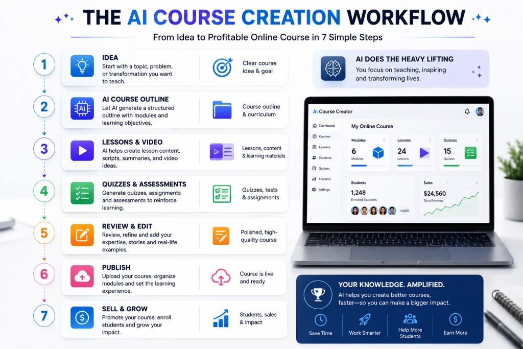 “Can AI Really Create a Complete Online Course?”