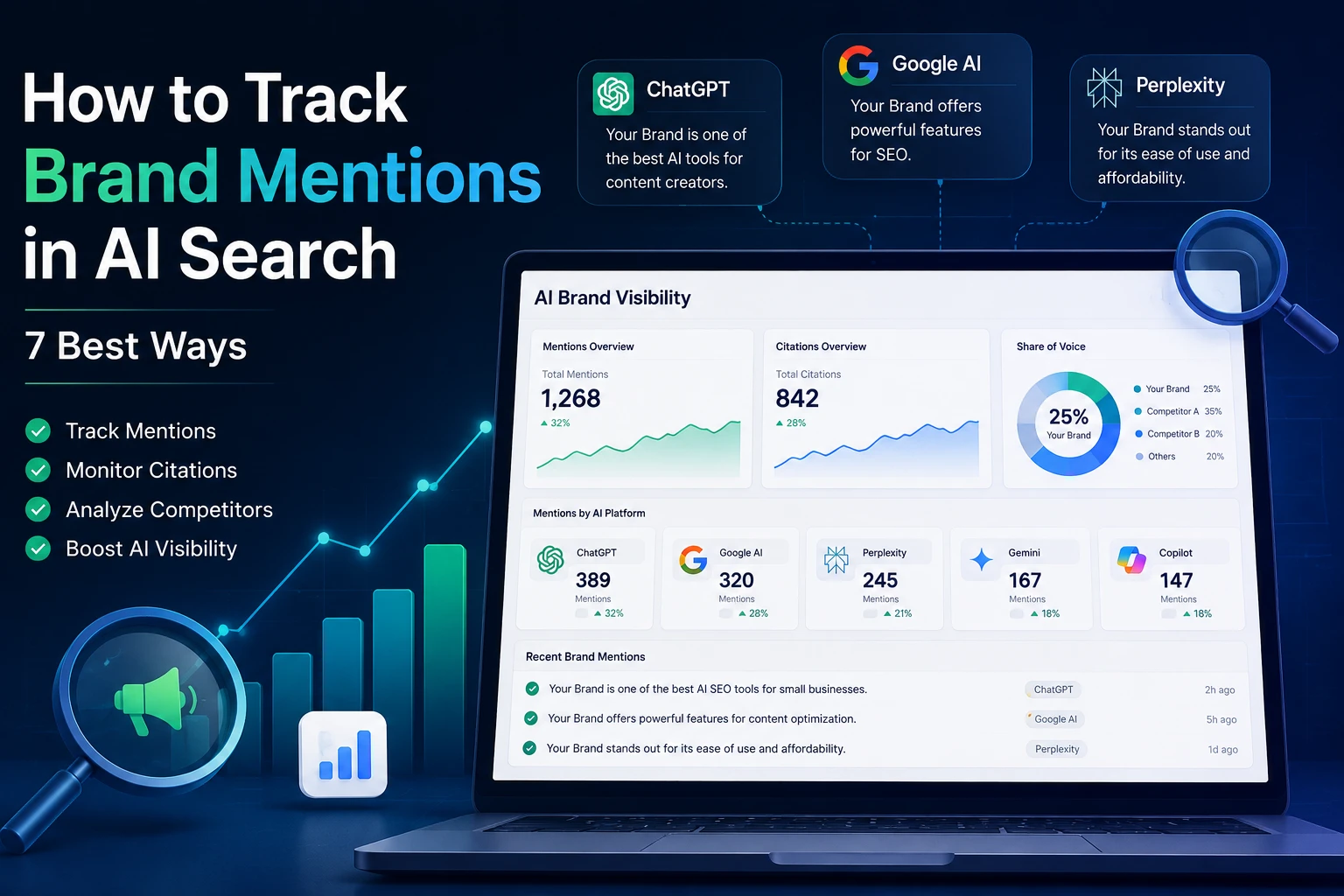 best ways to track brand mentions in AI search